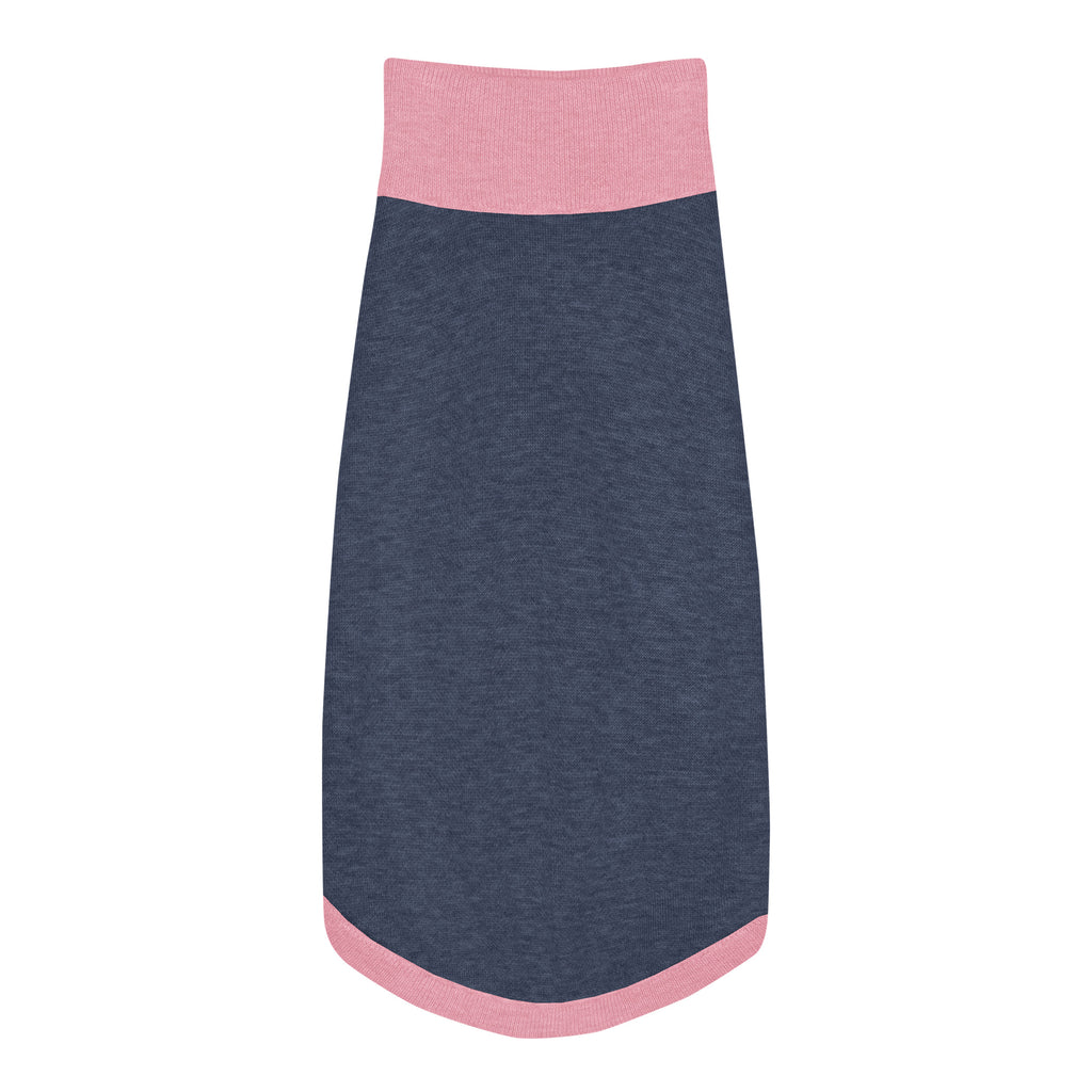 Public Pups Classic Knitted Dog Sweater back view mockup