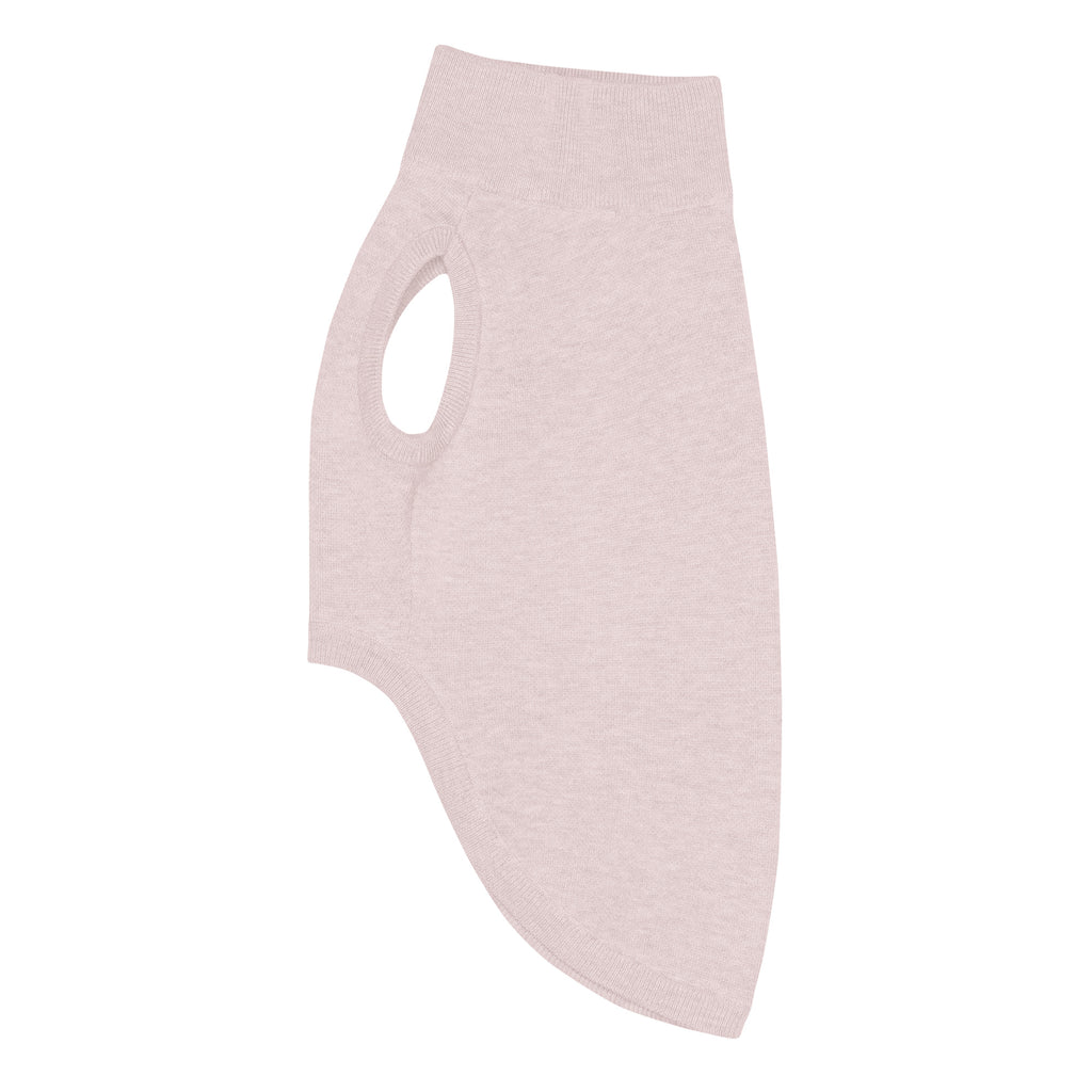 Public Pups Classic Knitted Dog Sweater - Pink Left Angle View