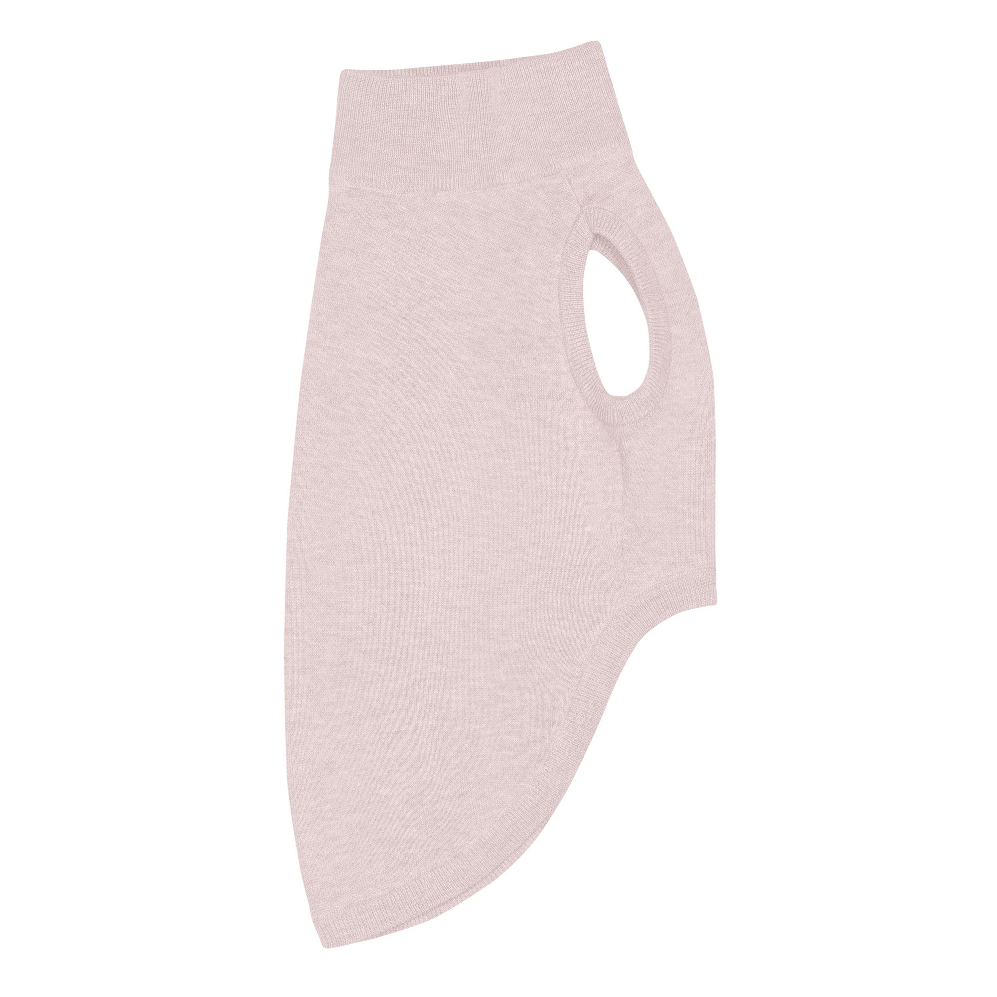 Public Pups Classic Knitted Dog Sweater - Pink Right Angle View