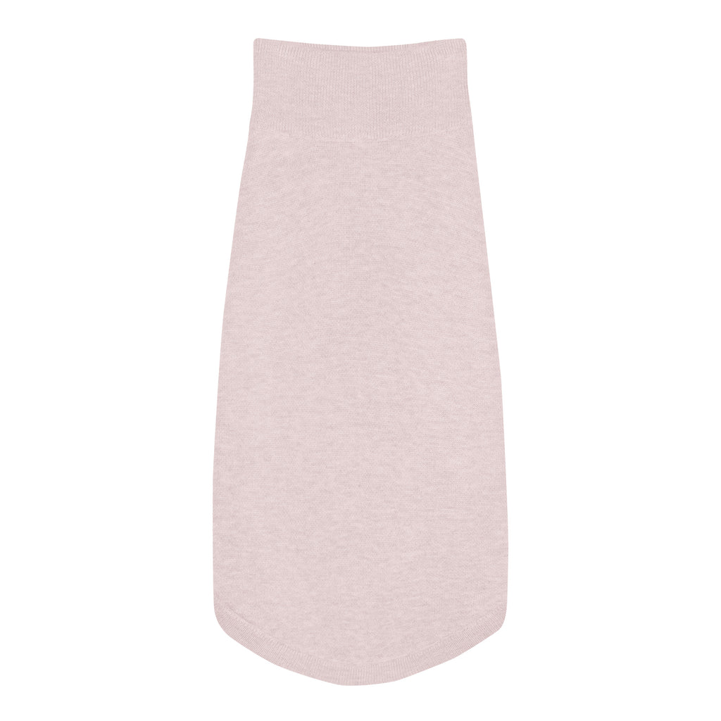 Public Pups Classic Knitted Dog Sweater - Pink Back View