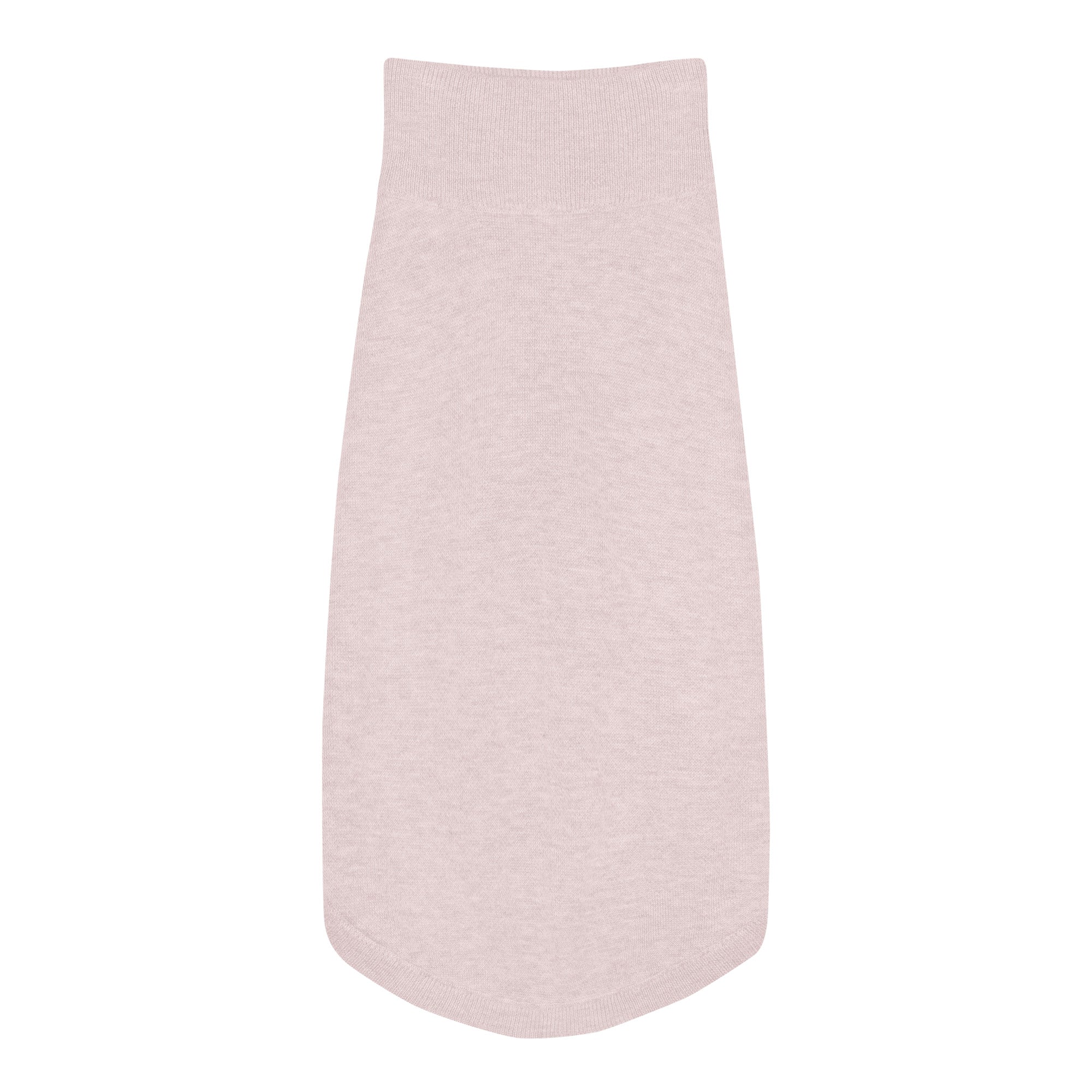 Public Pups Classic Knitted Dog Sweater - Pink Back View