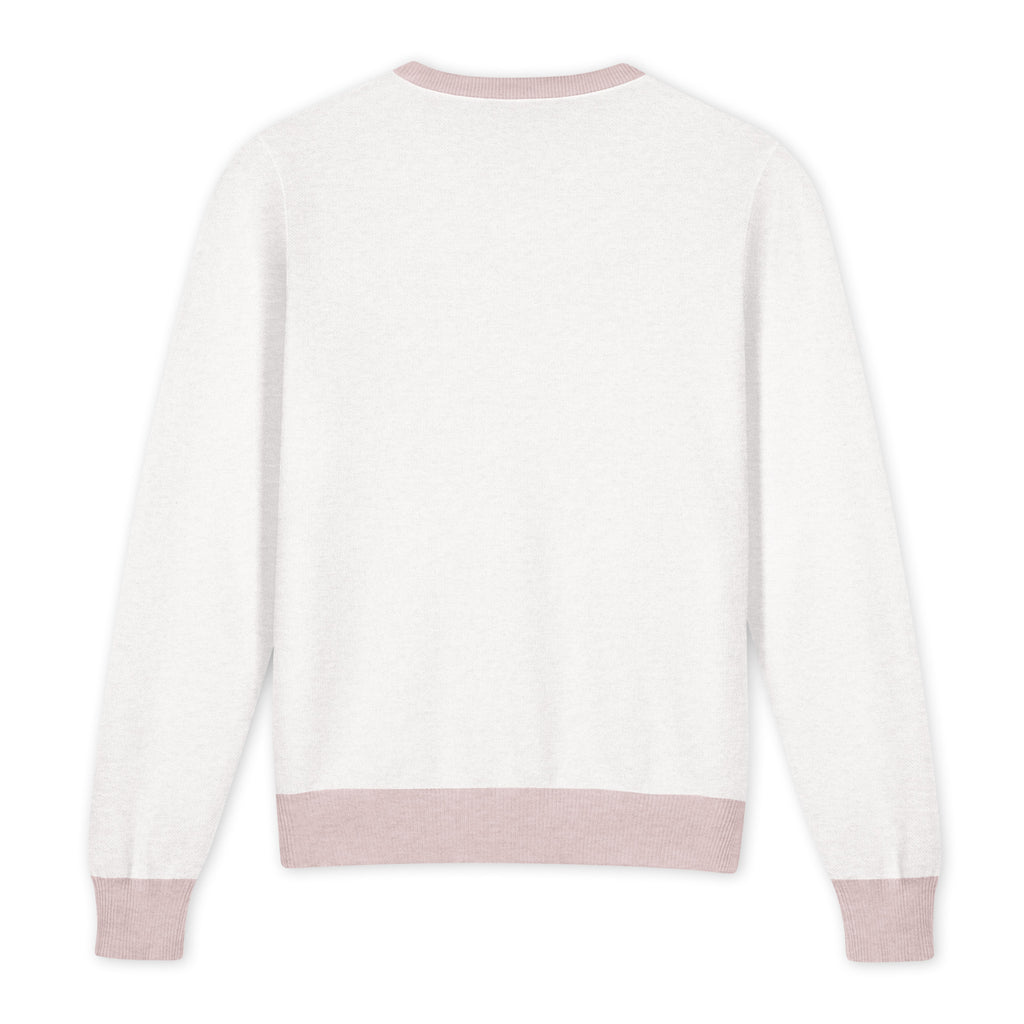 Selective V-Neck Sweater by Public Prep, back view