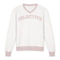 Selective V-Neck Sweater by Public Prep, front view