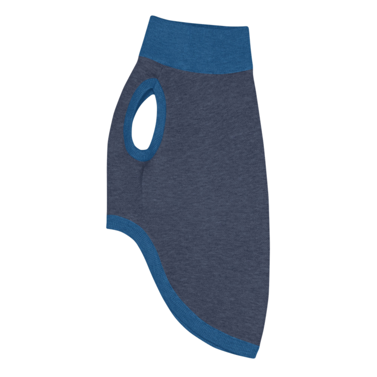 Public Pups Preppy Dog Sweater — Navy & Collegiate Blue